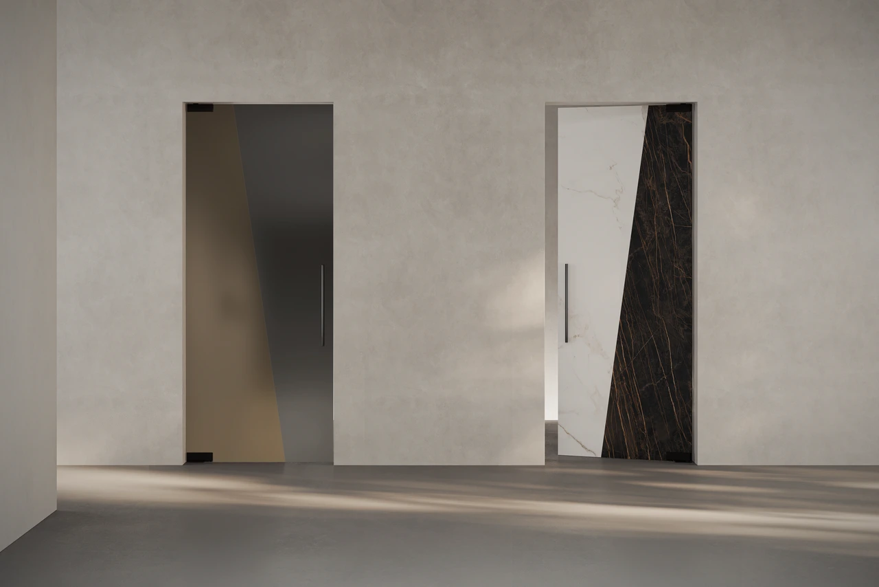 Diviso — collezione Gres & Glass