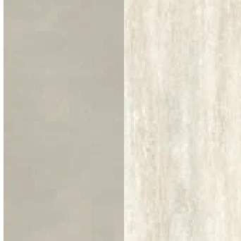 A Calce grigio, B Travertino bianco